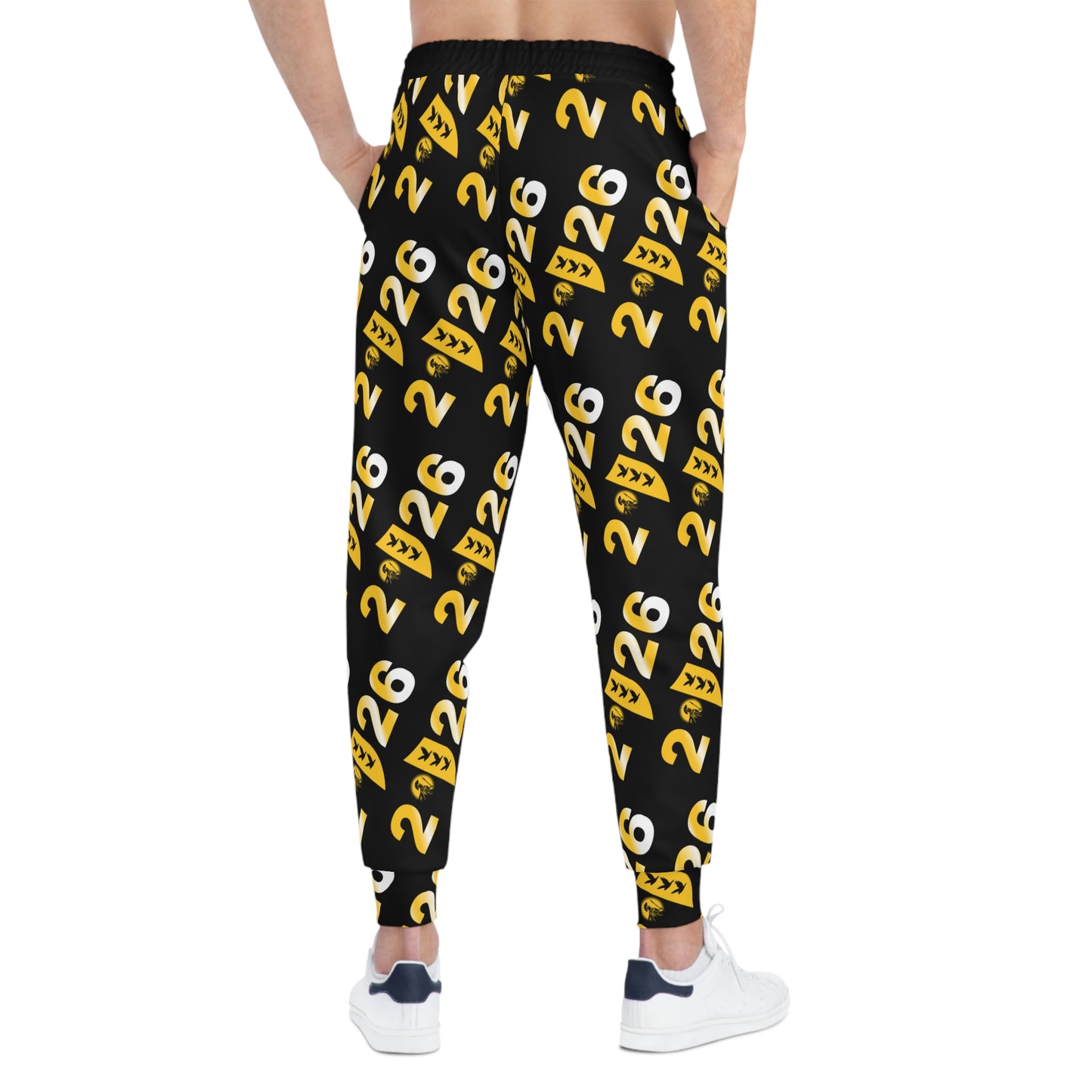 Class of 2026 Athletic Joggers — All-Over Print Tribute Sweatpants