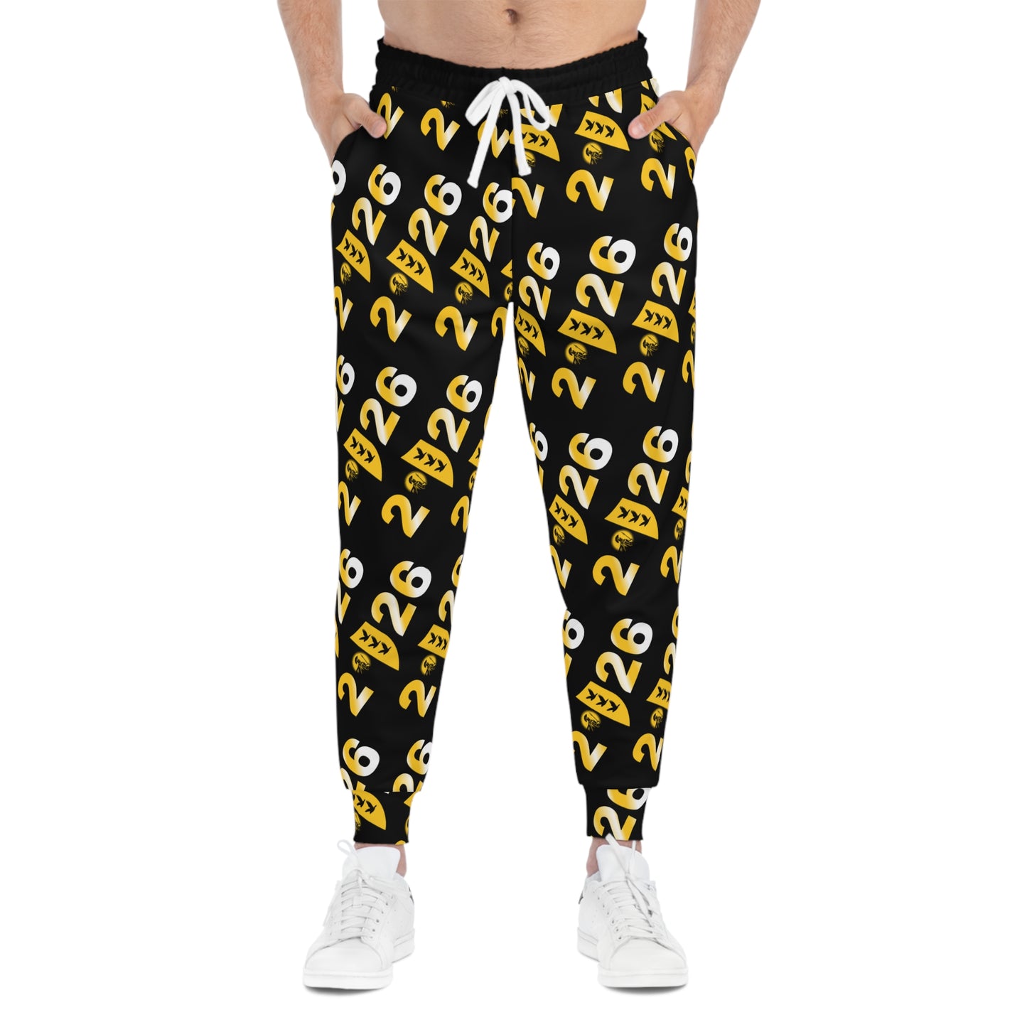 Class of 2026 Athletic Joggers — All-Over Print Tribute Sweatpants