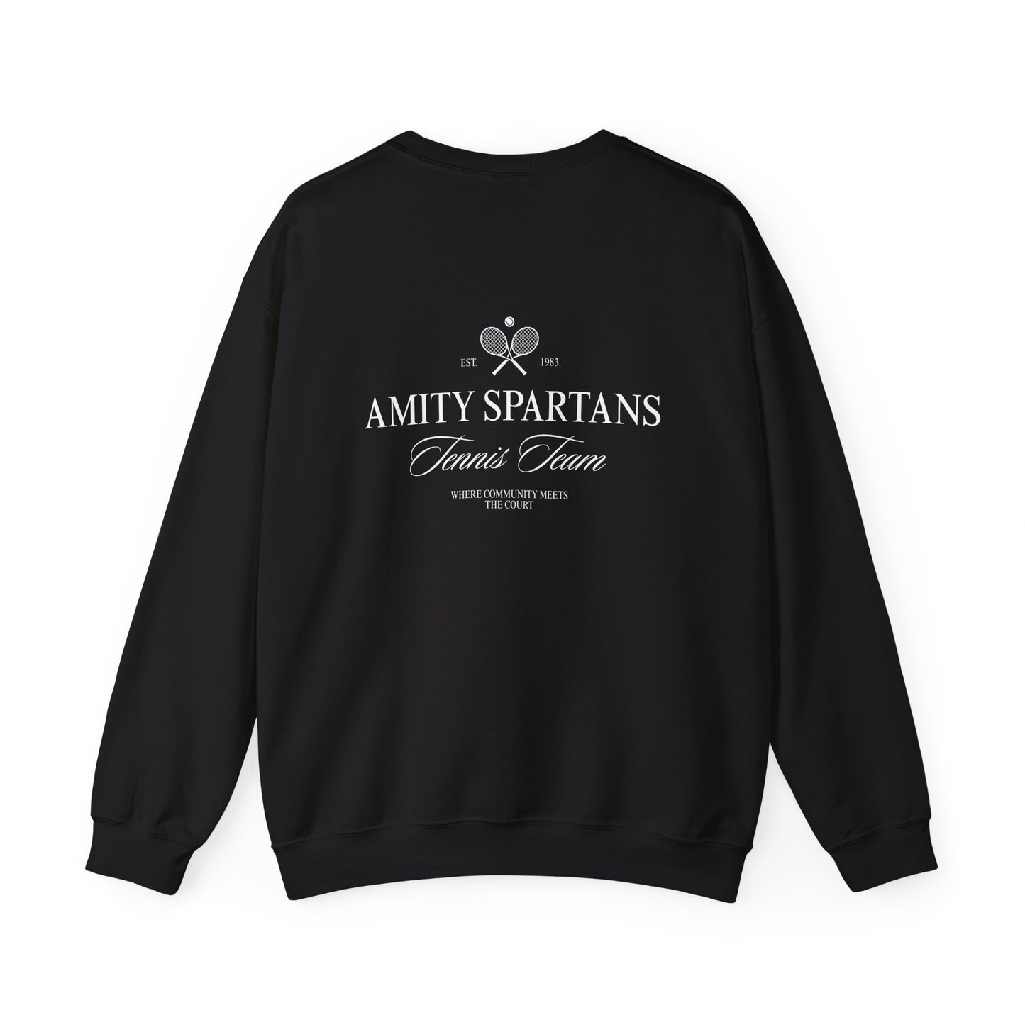 Tennis Crewneck  - Amity Spartans Tennis Sweatshirt
