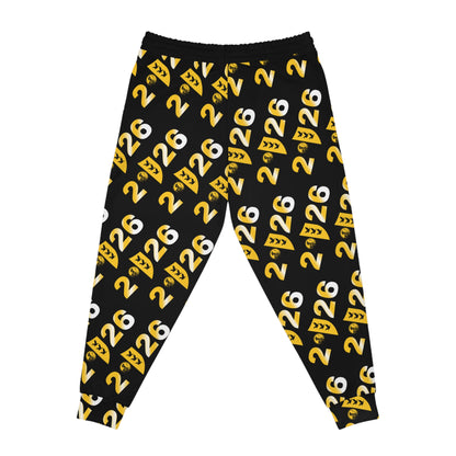 Class of 2026 Athletic Joggers — All-Over Print Tribute Sweatpants