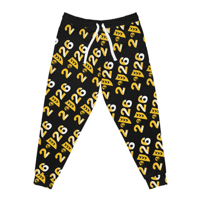 Class of 2026 Athletic Joggers — All-Over Print Tribute Sweatpants