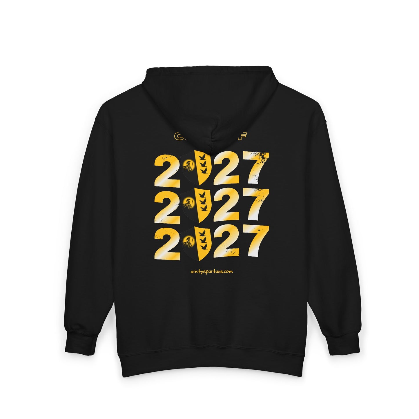 Class of 2027 Zip Hoodie — Graduation 2027 Senior Full-Zip Sweatshirt